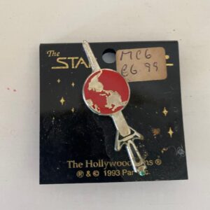 STAR TREK WORLD PIN BADGE (C41)