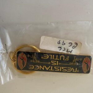 STAR TREK RESISTANCE IS FUTILE KEYRING (C41)