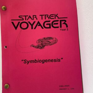 STAR TREK VOYAGER SCRIPT "SYMBIOGENESIS" (C21)