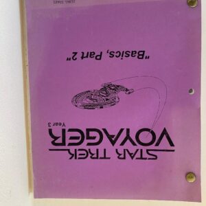 STAR TREK VOYAGER BASICS PART 2 SCRIPT (NOT MINT) (C49)