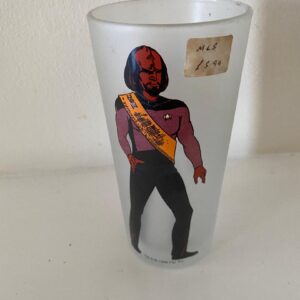 STAR TREK WORF FROSTY GLASS (CB4) (C36)