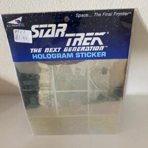 STAR TREK NEXT GENERATION  HOLOGRAM STICKER (C41)