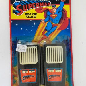 SUPERMAN SEALED AND CARDED WALKIE TALKIES (C16)