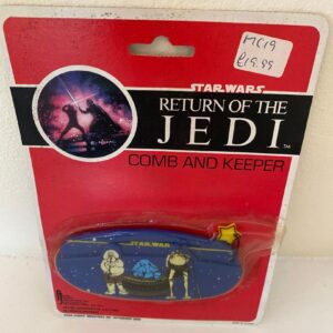 STAR WARS RETURN OF THE JEDI CARDED COMB AND KEEPER (C41)