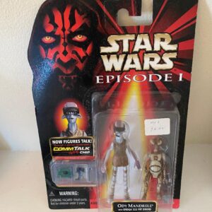 STAR WARS EPISODE 1 COMMTECH ODY MANTRELL FIGURE ON SEALED CARD (C42)
