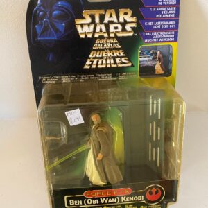STAR WARS FORCE F/X OBI WAN KENOBI FIGURE ON CARD (OF) (C42) (C41)