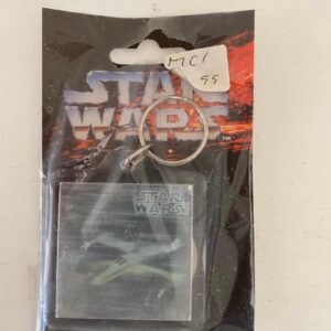 STAR WARS HOLOGRAM KEYRING ON CARD (C41)