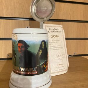 STAR WARS BOXED LUKE AND THE EMPEROR STEIN WITH CERTIFICATE (OF)