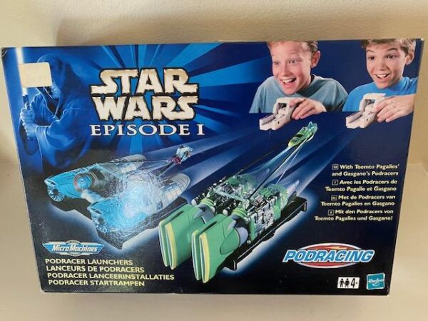 STAR WARS PODRACERS LAUNCHERS EP 1 MICRO MACHINES (BOX NOT MINT) (C20) (C50)