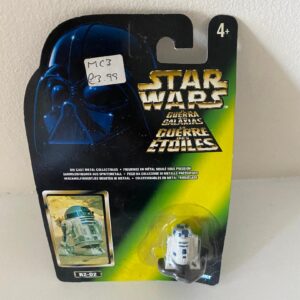 STAR WARS R2D2 METAL FIGURE ON SEALED CARD (C36)