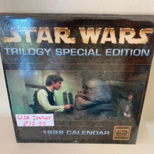 STAR WARS TRILOGY SPECIAL EDITION 1998 SEALED CALENDAR (C37)