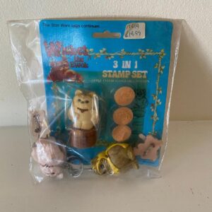 STAR WARS WICKET THE EWOK 3 IN 1 STAMP SET (C36)