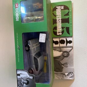 CORGI THE PROFESSIONALS FORD CAPRI AND FIGURES (BOX NOT MINT) (C36)