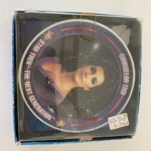 STAR TREK COLLECTORS SMALL PLATE OF DEANNA TROI (C18)