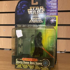 STAR WARS DARTH VADER FORCE F/X FIGURE ON CARD (OF)