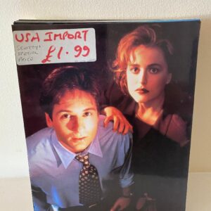 X FILES MULDER AND SCULLY A4 PHOTOGRAPH (C16)