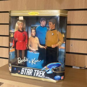 STAR TREK BARBIE & KEN IN UNIFORM 30TH ANNIVERSARY COLLECTORS EDITION BOXED (CB3)