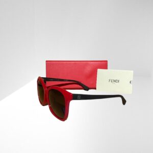 FENDI WOMENS FUCHSIA SUNGLASSES 56mm RED CASE & CLOTH (C2)