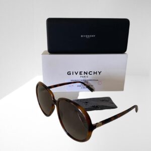 GIVENCHY WOMEN HAVANA SUNGLASSES 61mm WITH CASE AND CLOTH (C1)
