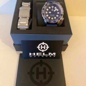 HELM WATCHES MEN KHURABURI 300m AUTOMATIC WATCH 2021 MINT AND UNWORN (C17)