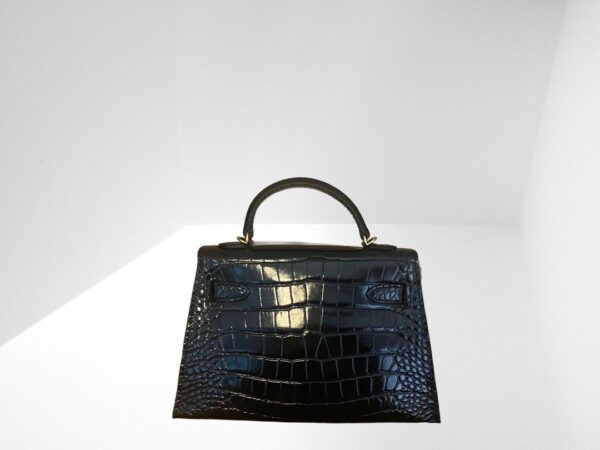 LILY & BEAN HETTIE CROC STYLE MINI BAG IN BLACK (BB21) (C33) (BB64) (BB65) - Image 4