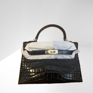LILY & BEAN HETTIE CROC STYLE MINI BAG IN BLACK (BB21) (C33) (BB64) (BB65)