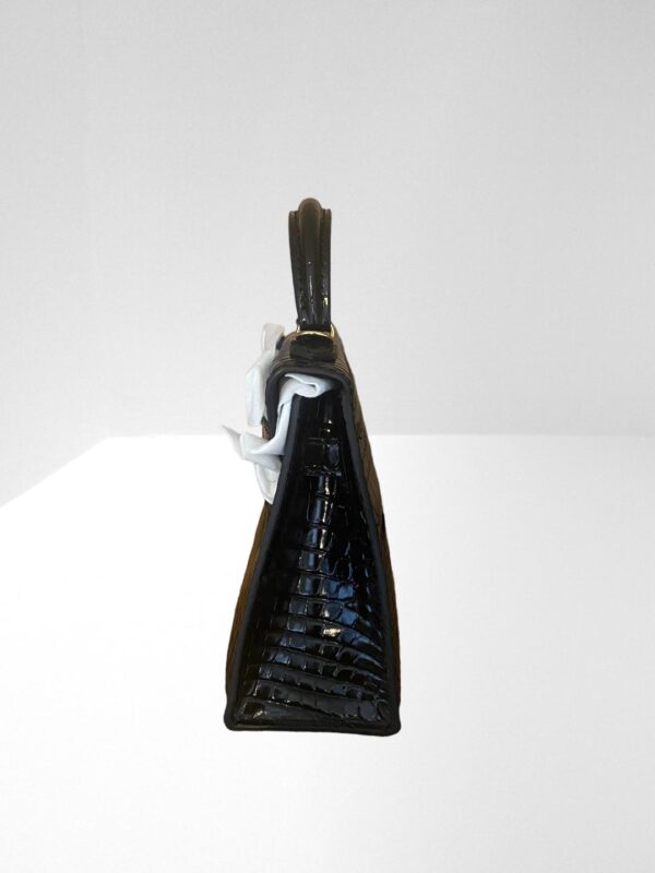 LILY & BEAN HETTIE CROC STYLE MINI BAG IN BLACK (BB21) (C33) (BB64) (BB65) - Image 3