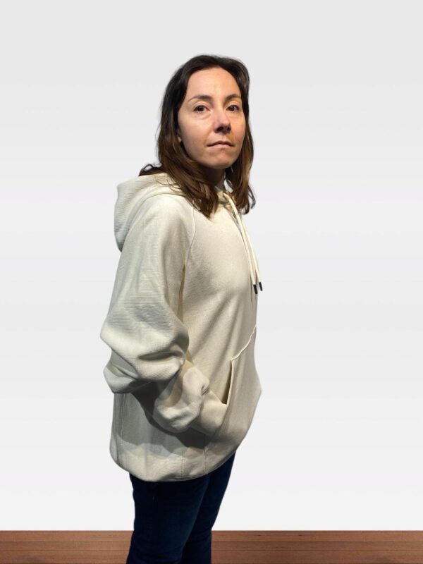 REEBOK X VICTORIA BECKHAM PRINTED FRENCH COTTON TERRY HOODIE (HL) - Image 2