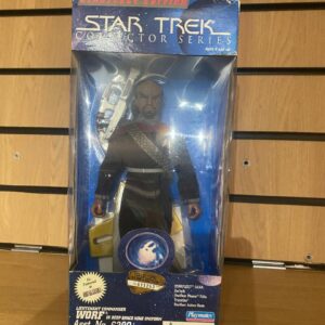 STAR TREK WORF TALL FIGURE COLLECTORS SERIES (BOX NOT MINT) (C50)