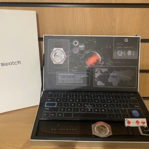 SWATCH X 007 TRIBUTE COLLECTION 2020 MINT AND UNWORN JAMES BOND Q WATCH (C26) (C31)