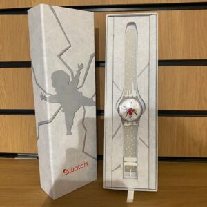 SWATCH 2020 HOHOOUCH CHRISTMAS SANTA WATCH MINT AND UNWORN (C27)
