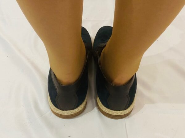 FLASH SALE, THIS IS NUMBER THIRTEEN OF TWENTY FIVE PRODUCTS THAT IS FURTHER REDUCED IN PRICE, DOLCE & GABBANA NAVY SUEDE ESPADRILLE LOAFERS - Image 4