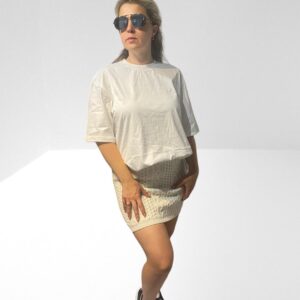 ADIDAS ORIGINALS WHITE LOGO APPLIQUED COTTON JERSEY T SHIRT (BB32) (BB34)