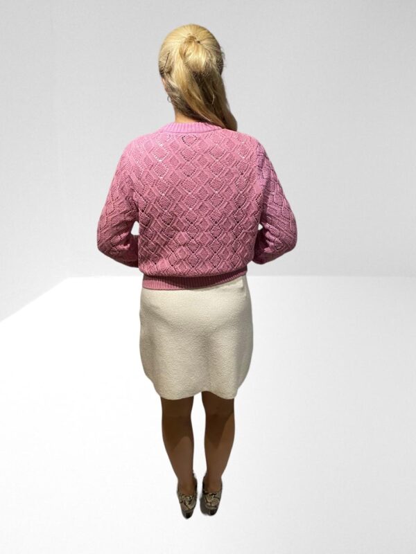 FRENCH MAUVE PURPLE LILLY MOZART COTTON CREW NECK JUMPER  (HS) (C10) (C12) - Image 6