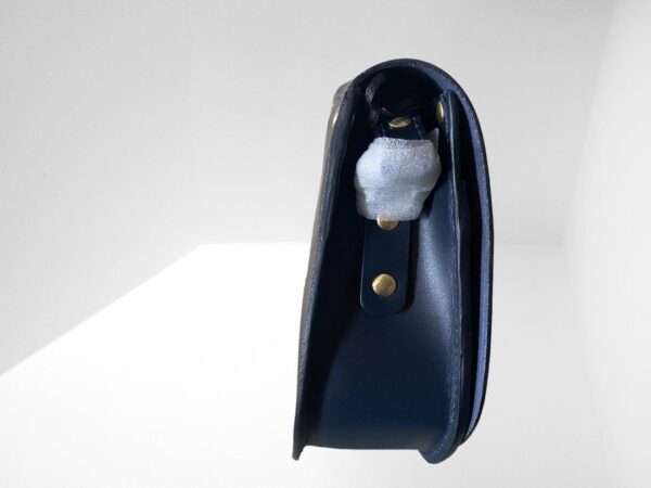 LUXURIES CONISTON NAVY LEATHER CROSS BODY BAG (C12) (C35) - Image 2
