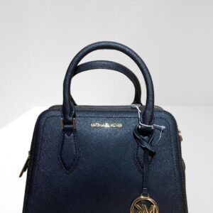 MICHAEL MICHAEL KORS BLACK AYDEN TEXTURED LEATHER TOTE (C11) (C43)