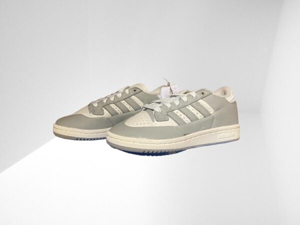 ADIDAS CENTENNIAL 85 LO 003 SESAME AND WHITE SUEDE UPPERS SNEAKERS